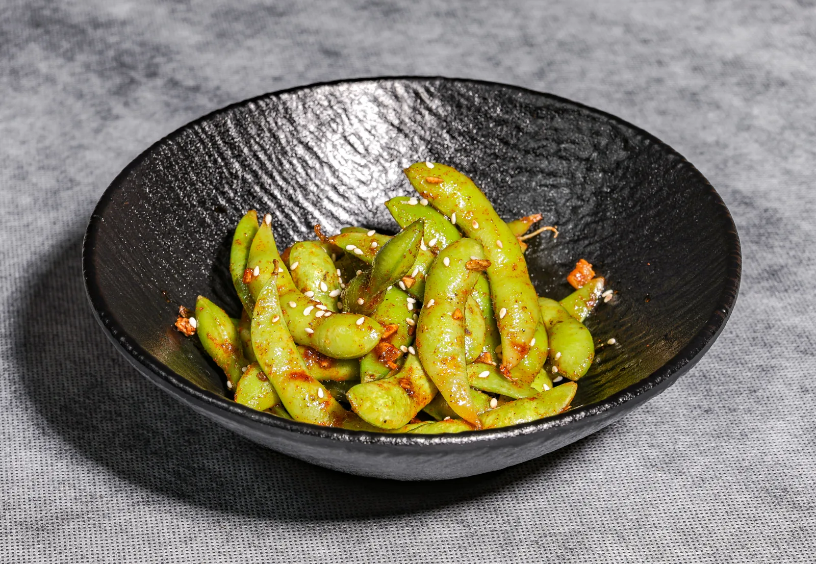 Spicy Garlic Edamame - إدامامي بالثوم الحار